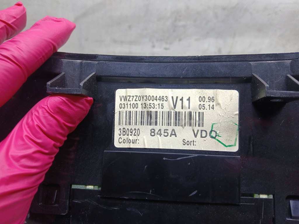 фото №6, Vw passat b5 lift 1.9 tdi лічильник приладова панель 3b0920845a