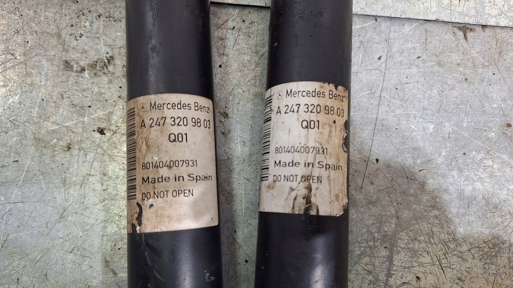 фото №7, Амортизатор лівий правий задня kpl a2473209803 mercedes glb x247 gla h247