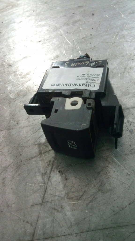 фото №1, Кнопка тормоза ручного renault laguna iii