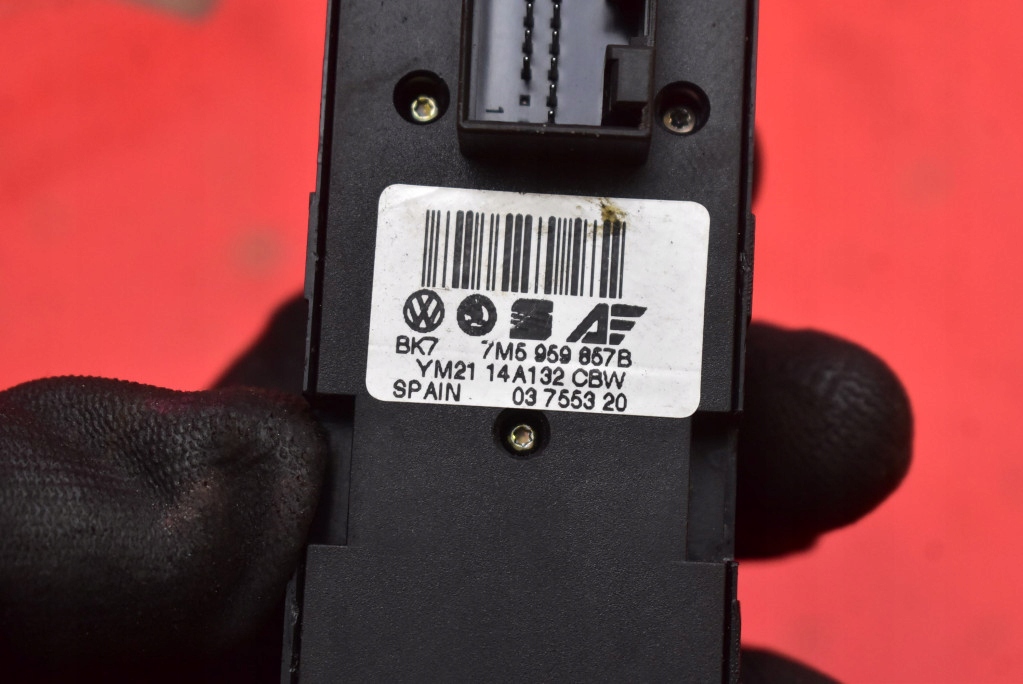 фото №8, Панель управление окон eu 7m5959857b ford galaxy 1 i mk1 00-06