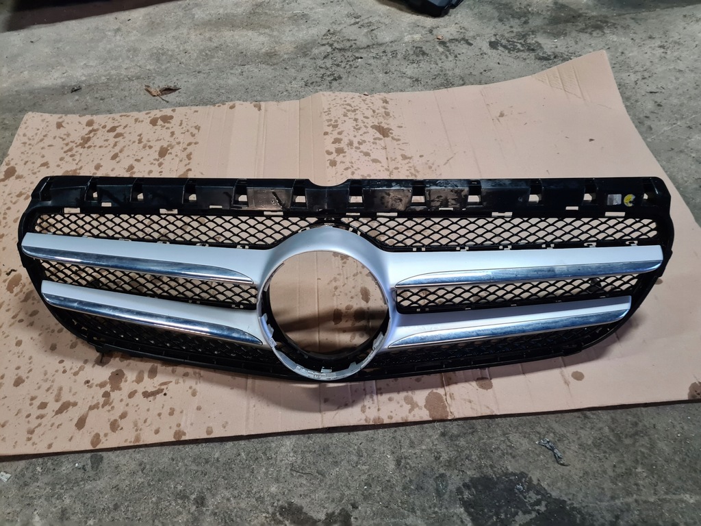 фото №1, Mercedes w246 lift решітка радіатора решітка радіатора бампера