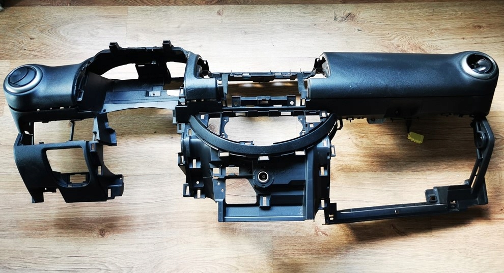 фото №1, Nissan note приборная панель консоль + подушка пассажира