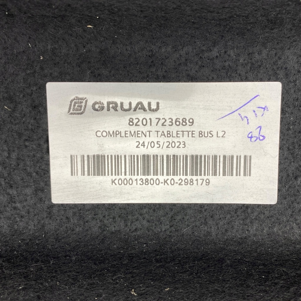 фото №13, Полка задняя renault trafic iii opel vivaro b nissan nv300 fiat talento