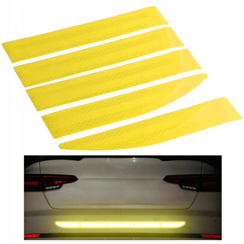 фото №1, Отражатели наклейки отражающий предупредительные бампер