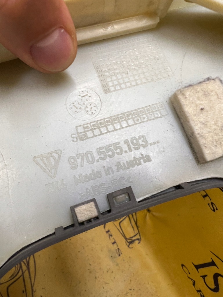 фото №8, Захист обшивка стійка середнього b ліва ліва porsche panamera 970 i lift