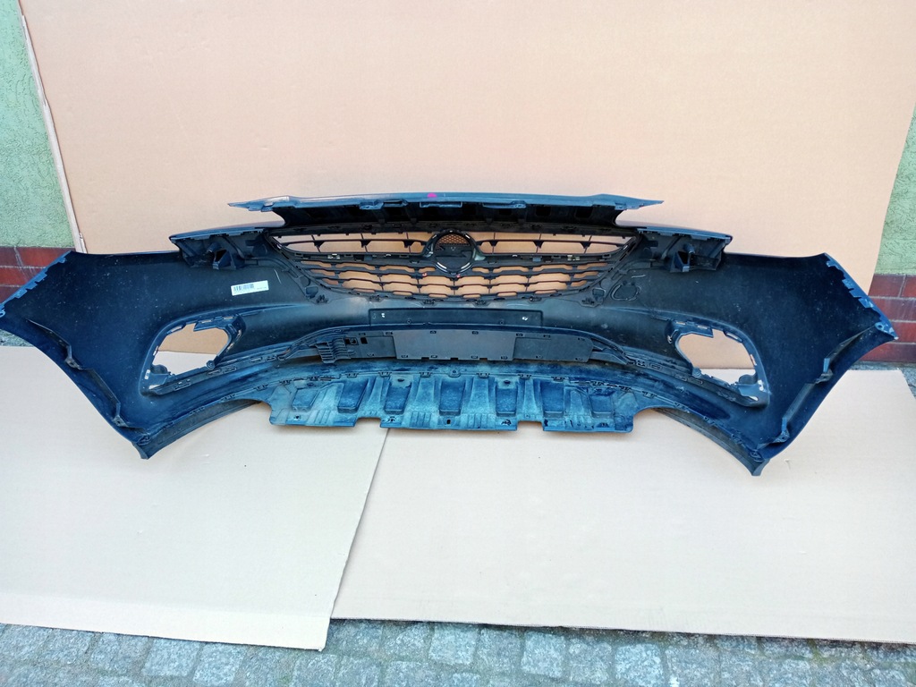 фото №10, Opel corsa e бампер передний решётка радиатора 2014r.-