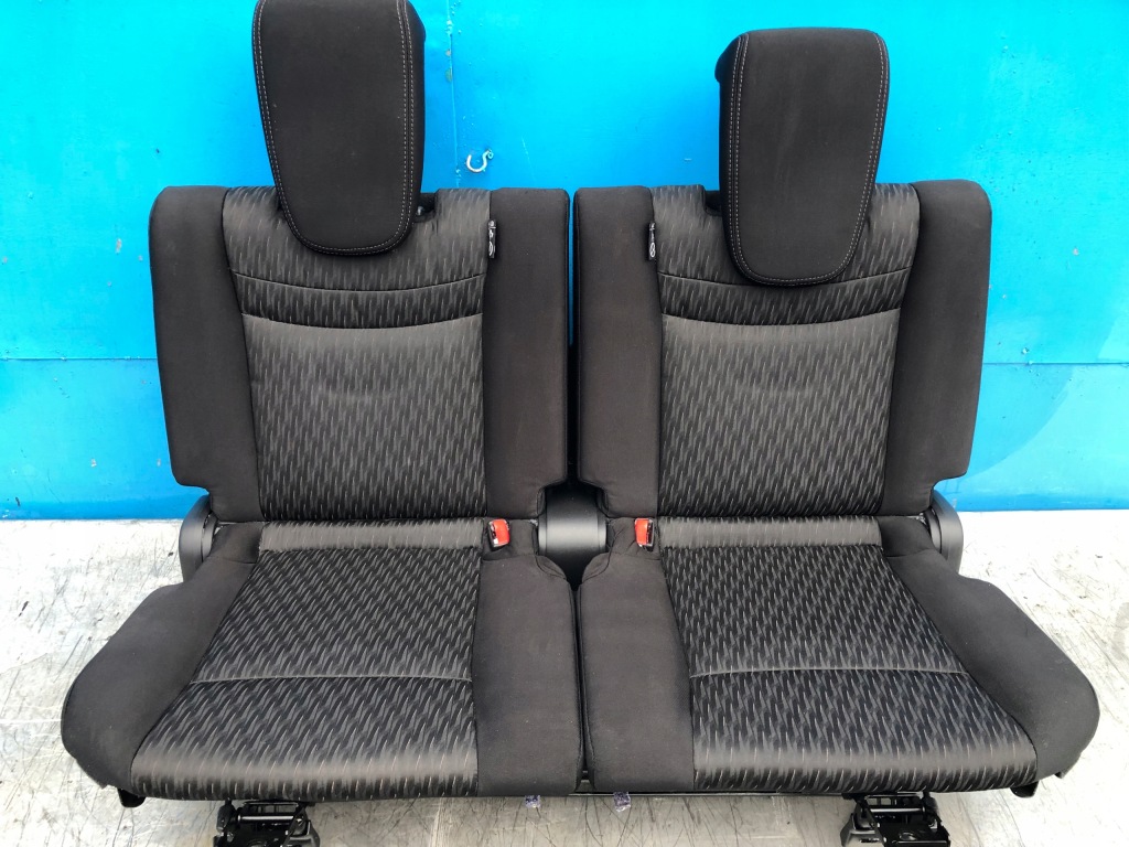 фото №8, Nissan x-trail iii t32 lift обивка сиденья заднее сиденье 7 человек