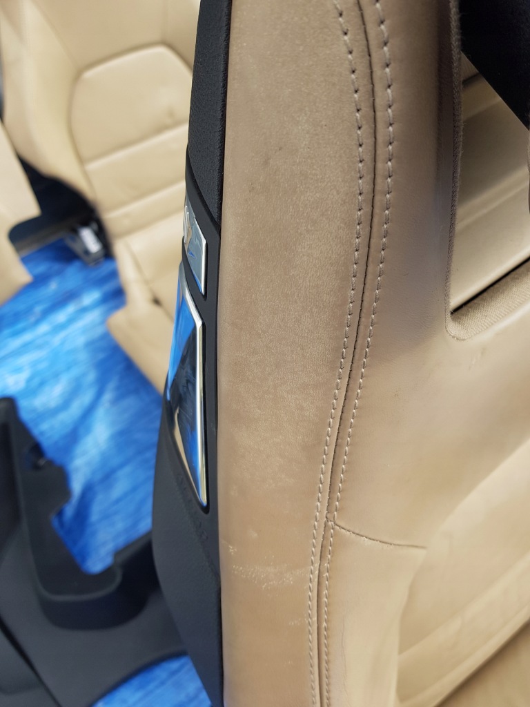 фото №16, Mercedes w207 c207 coupe сидіння заднє сидіння обшивки комплект шкіра