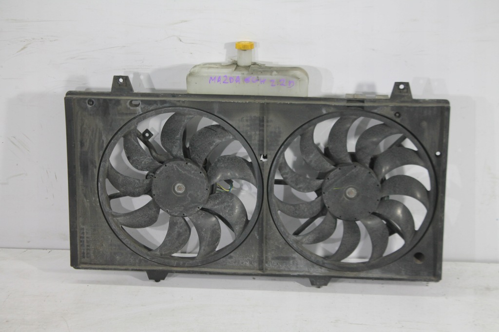 фото №5, Вентилятори радіатора 2.2 citd mazda 6 gh 07-12