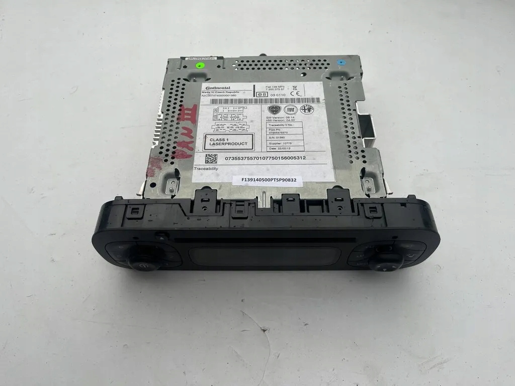 фото №4, Fiat panda iii радио радиопроигрыватель cd mp3