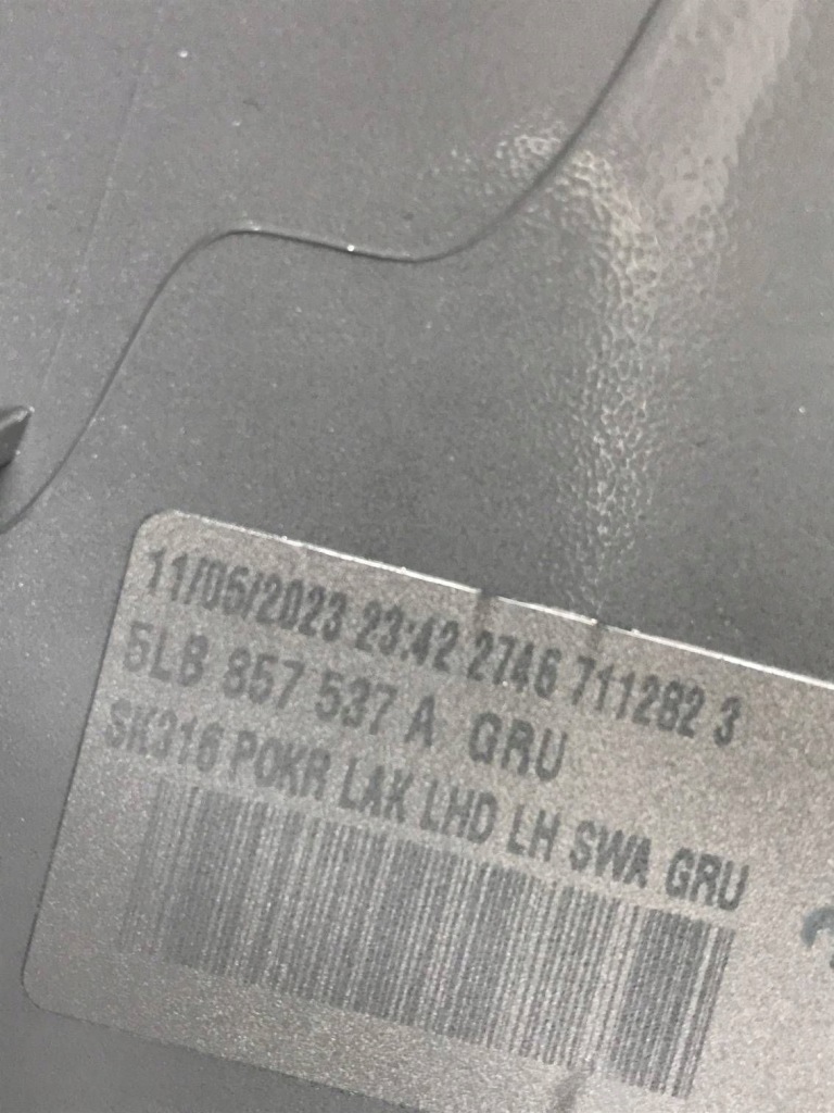 фото №10, Skoda enyaq iv корпус зеркало левая 5lb857537a