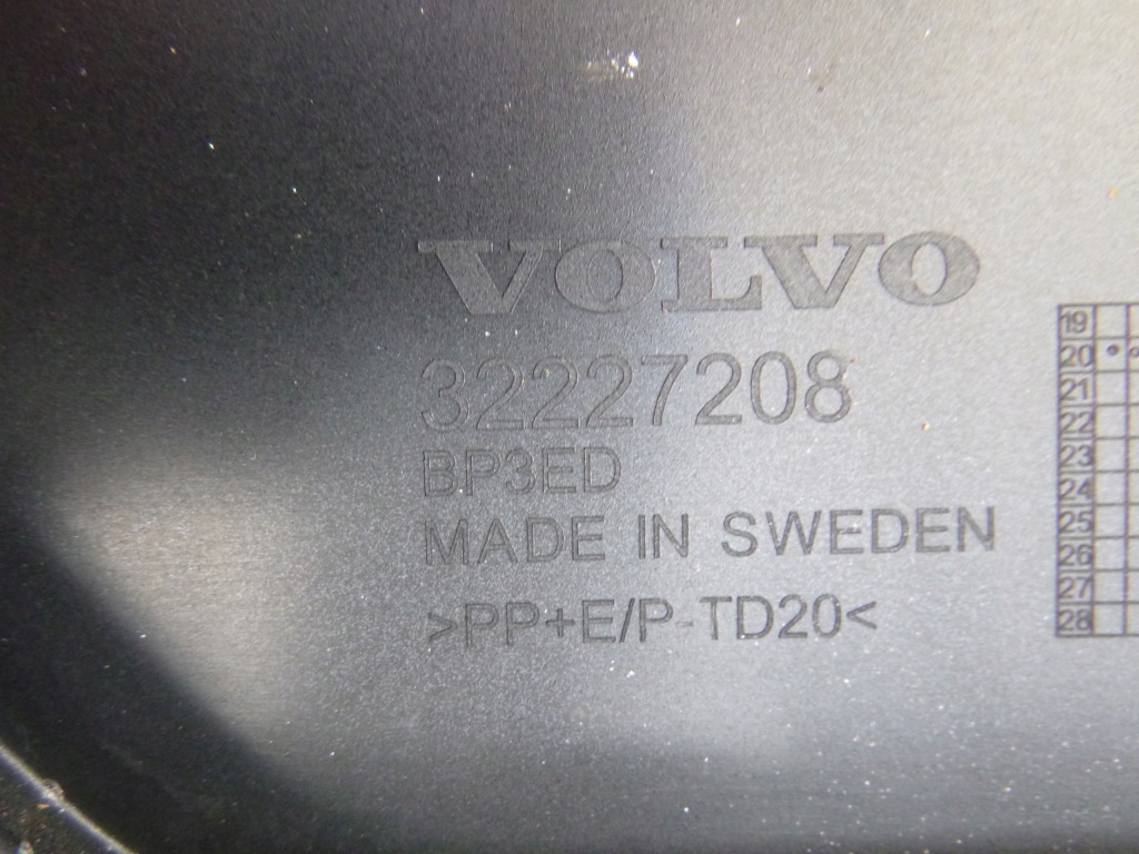 фото №4, Volvo v90 r-design спойлер pod бампер перед 2021