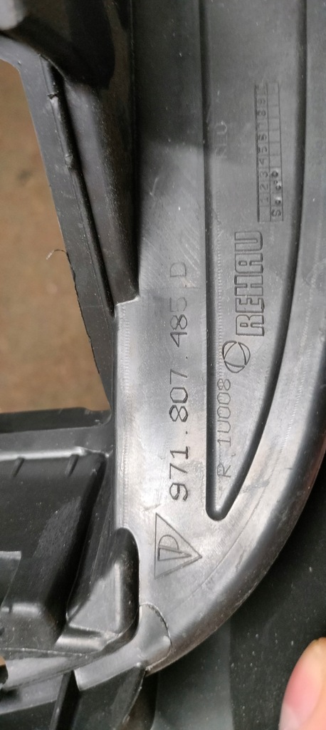 фото №6, Решітка бампера перед ліва права porsche panamera 971