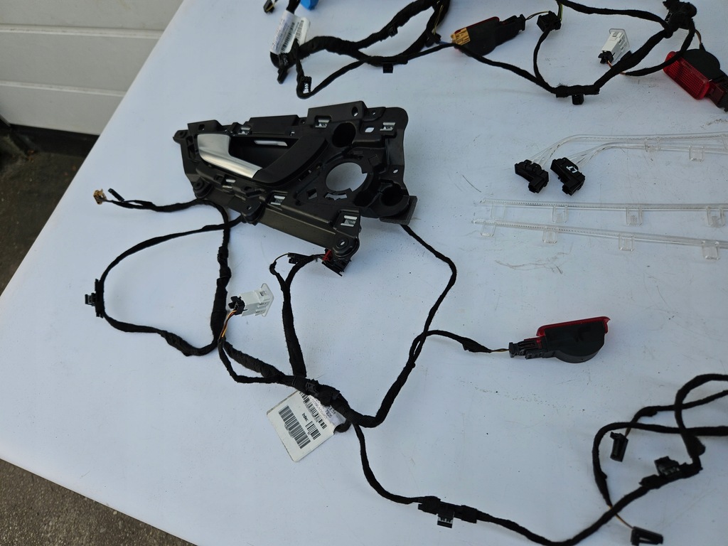 фото №7, Ручка внутреннее подсвечиваемые накладки дверь ambiente audi a7 c7 4g