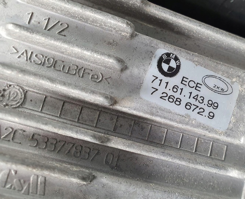 фото №8, Лампа правая перед full led bmw x6 e71 7277452 euro