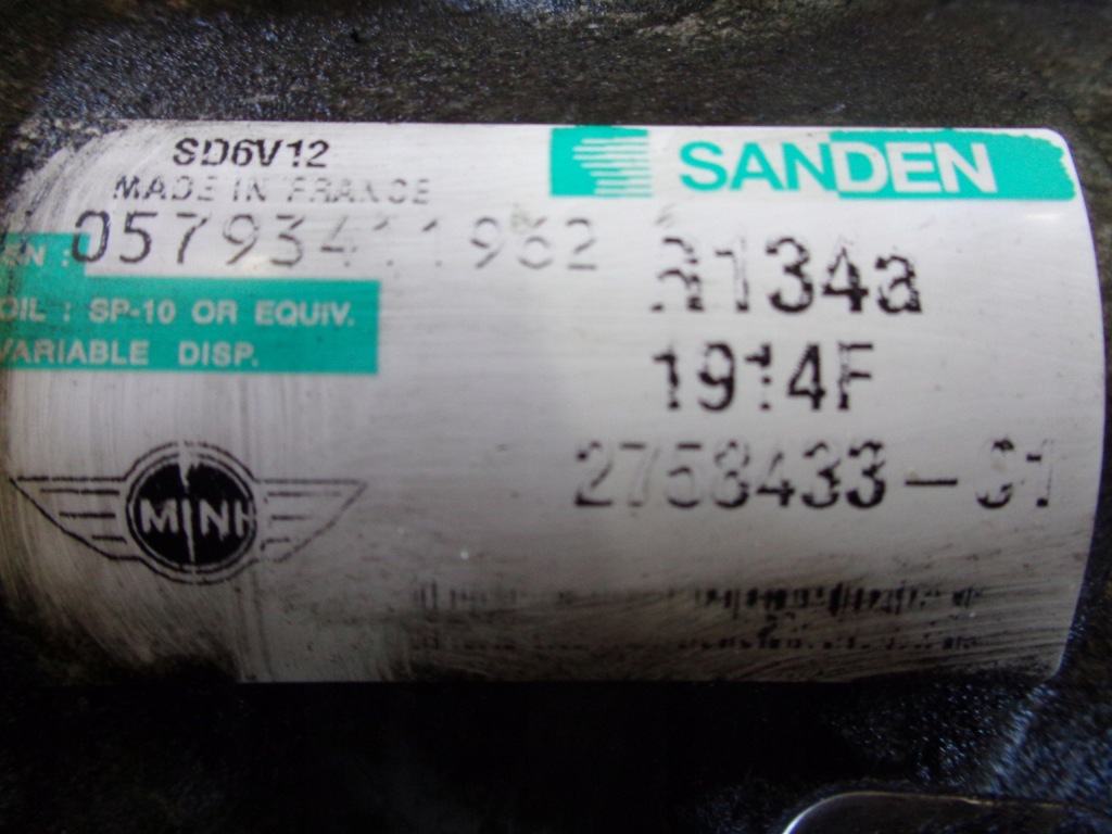 фото №2, Mini cooper r56 2010 компрессор кондиционера 2758433