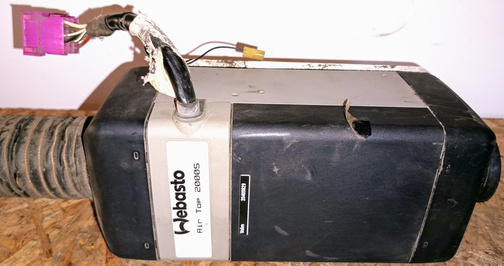 фото №1, Обігрівач стояночний webasto air top 2000s-d volvo fh fm