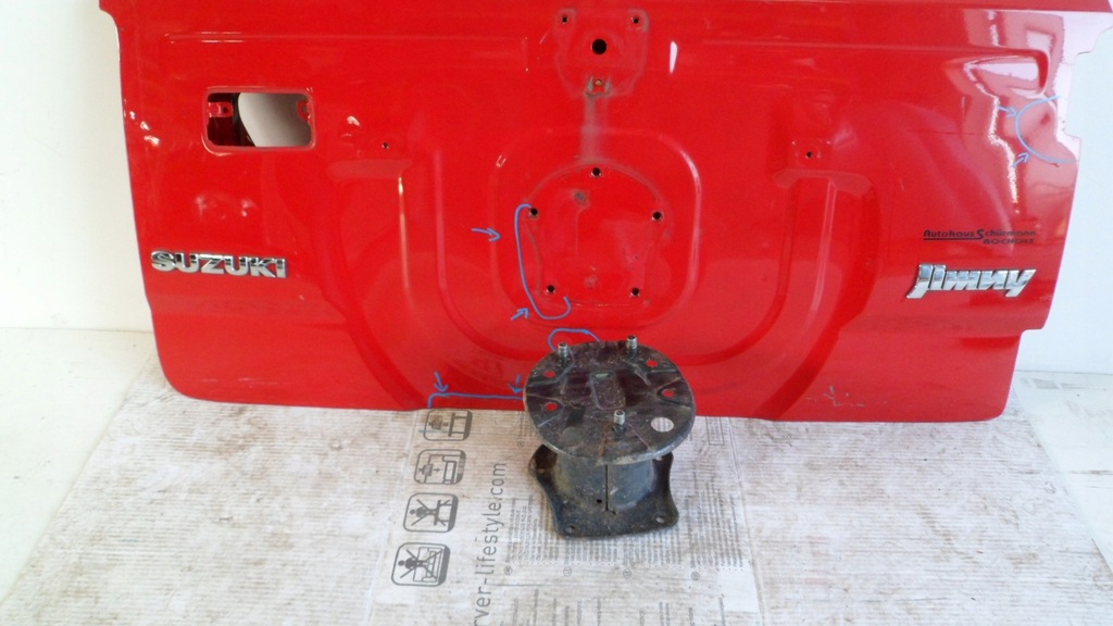 фото №6, Suzuki jimny cabrio кришка багажника задня задня