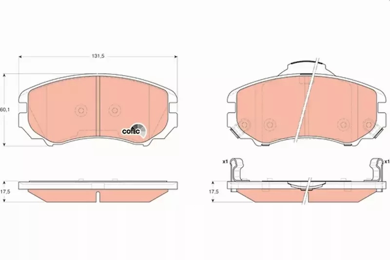 фото №13, Trw тормозные диски + тормозные колодки перед hyundai sonata v 280mm
