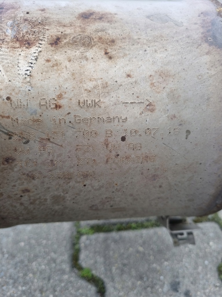 фото №6, Man tge vw crafter ii 16- 2,0 tdi dpf выхлоп kat