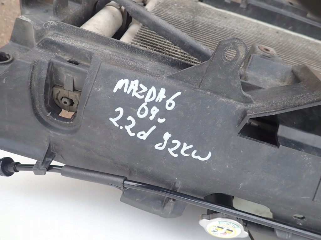 фото №7, Комплект радиатор вентилятор pas mazda6 gh 2.2d 09r