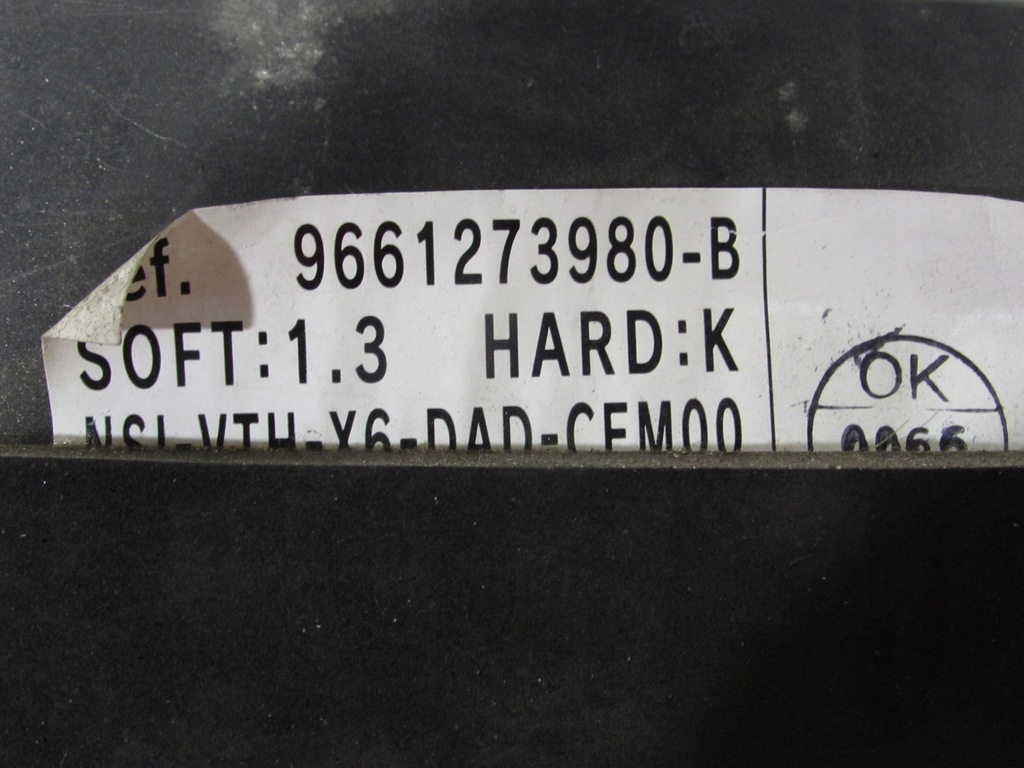 фото №4, Дисплей head up citroen c6 9661273980