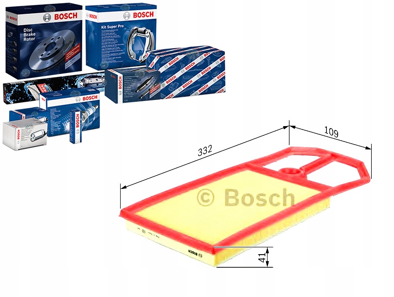 фото №1, Bosch 1 987 429 191 фільтр повітря
