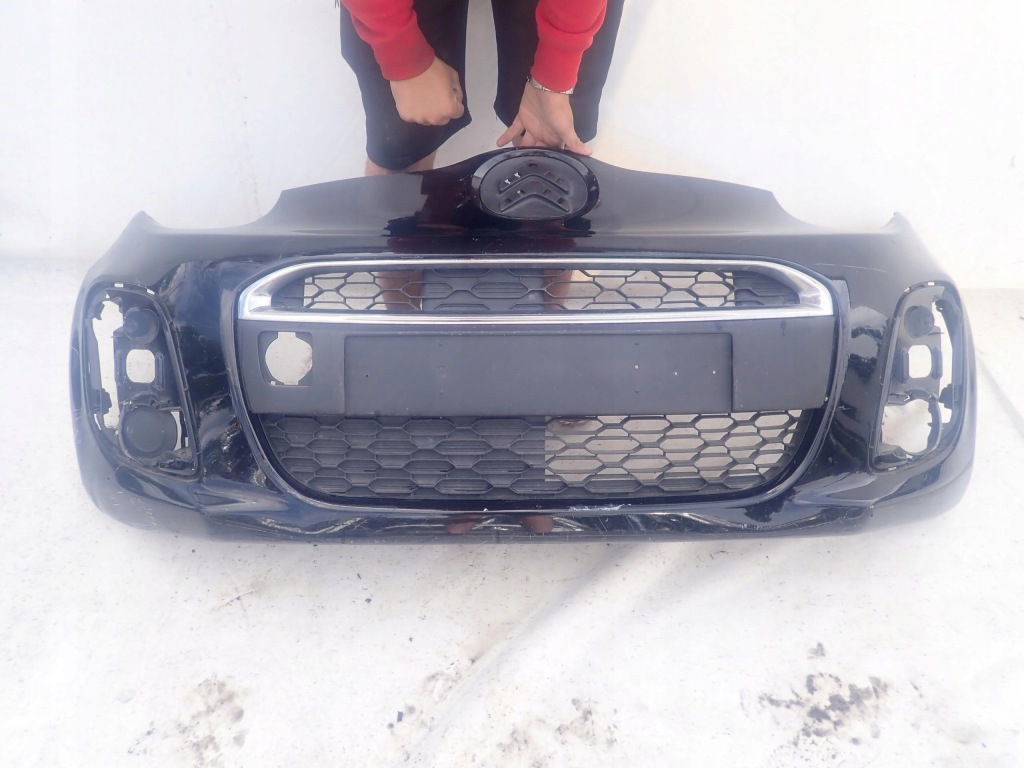 фото №1, Citroen c1 i 1 lift 12-14 бампер перед передний