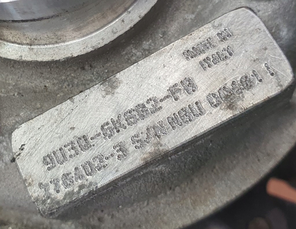 фото №9, Турбонагнетатель турбина citroen c5 iii x7 3.0 hdi