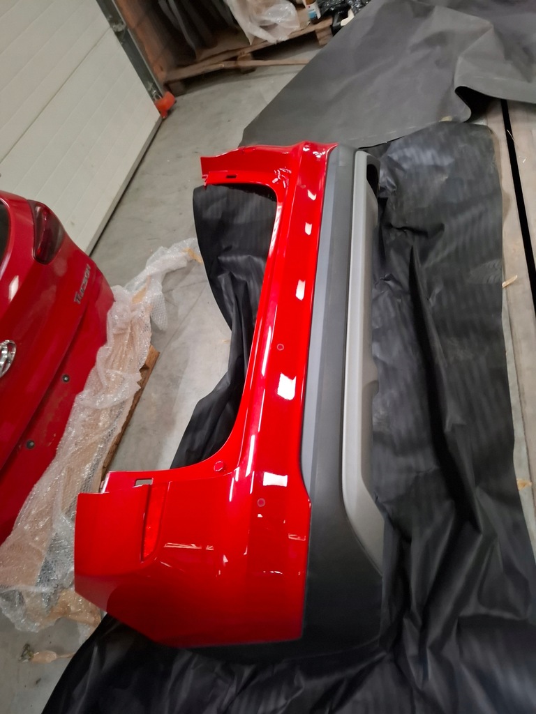 фото №5, Hyundai tucson iii 3 lift 18- kompletny задняя бампер pdc крышка багажника лампы jhr