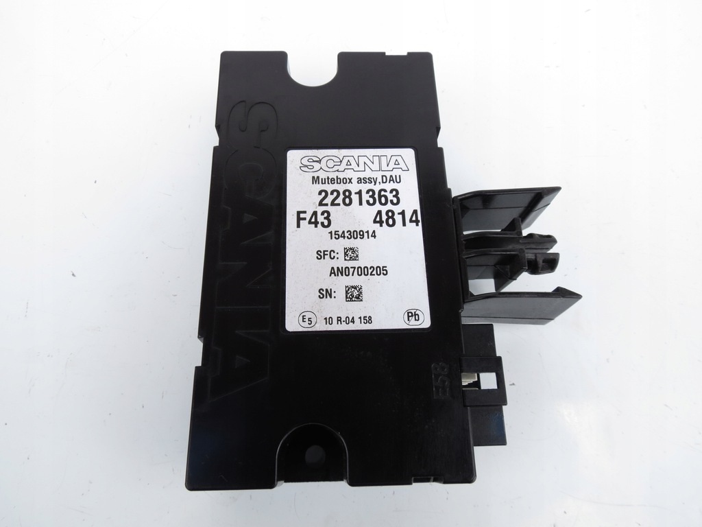 фото №1, Модуль блок керування dau mutebox динаміків scania r