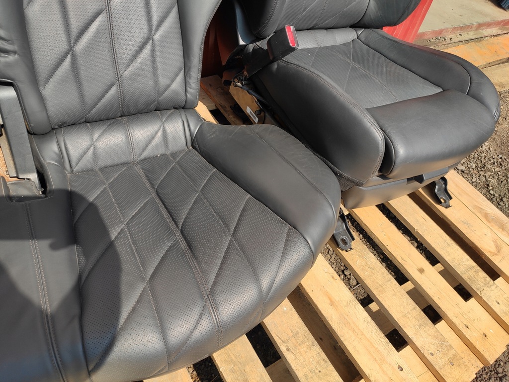 фото №8, Infiniti fx30d салон сидіння сидіння заднє сидіння обшивки комплект шкіра ładne