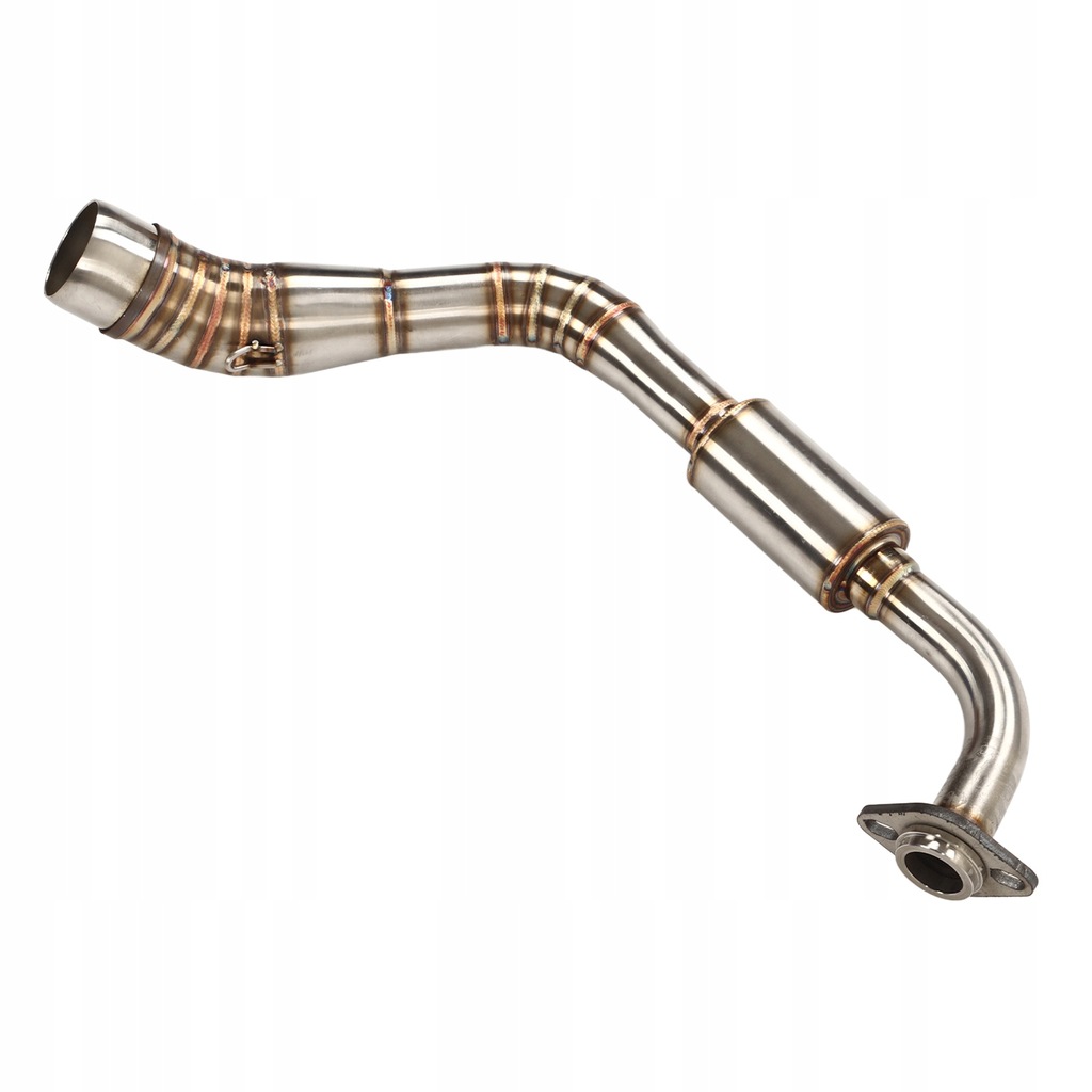 фото №10, Передняя средняя труба выхлопная motocykla с резонатор заменитель ze нержавеющая сталь