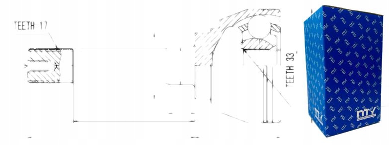 фото №2, Isuzu 8943126721 шарнір зовнішній