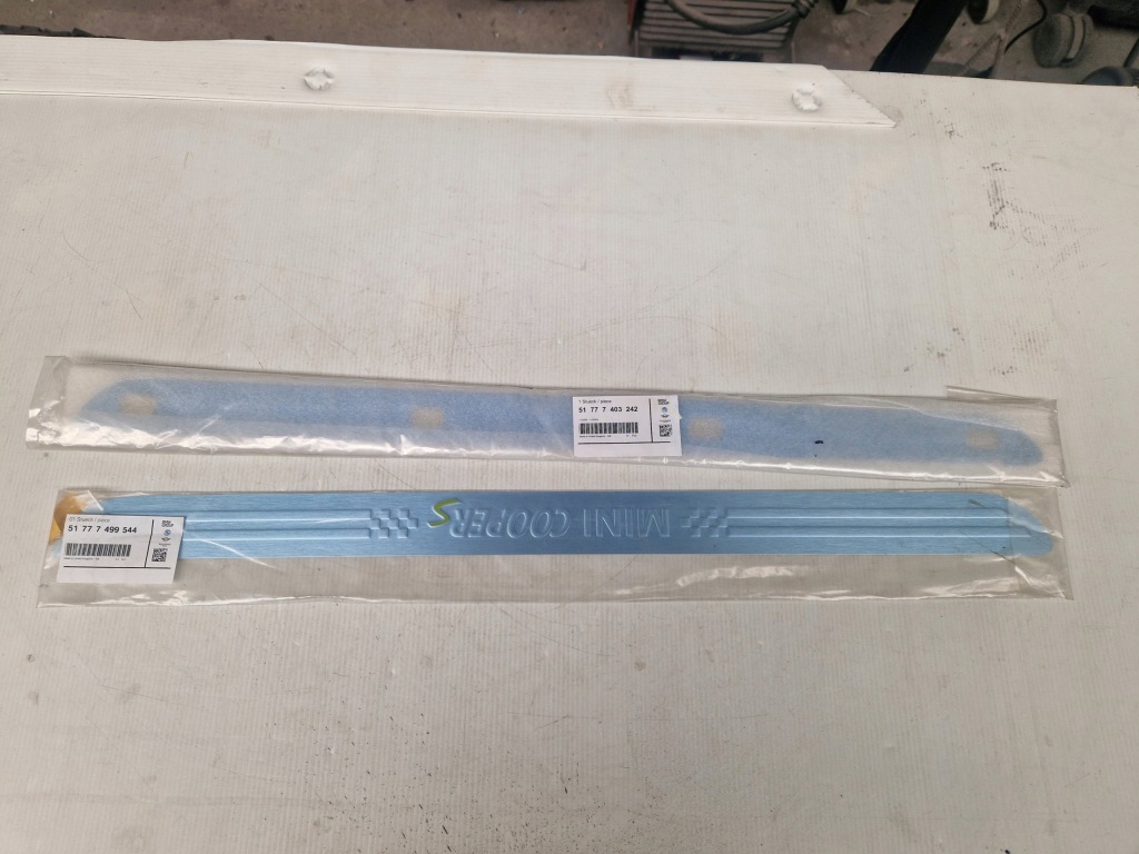 Купить Молдинг хром накладка накладка порог mini cooper s f56 7499544 оригинал новая