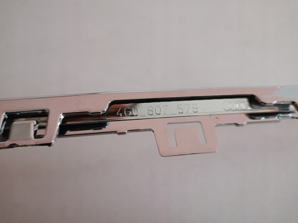 фото №8, Хром молдинг бампера перед 4g0807578 audi a6 c7