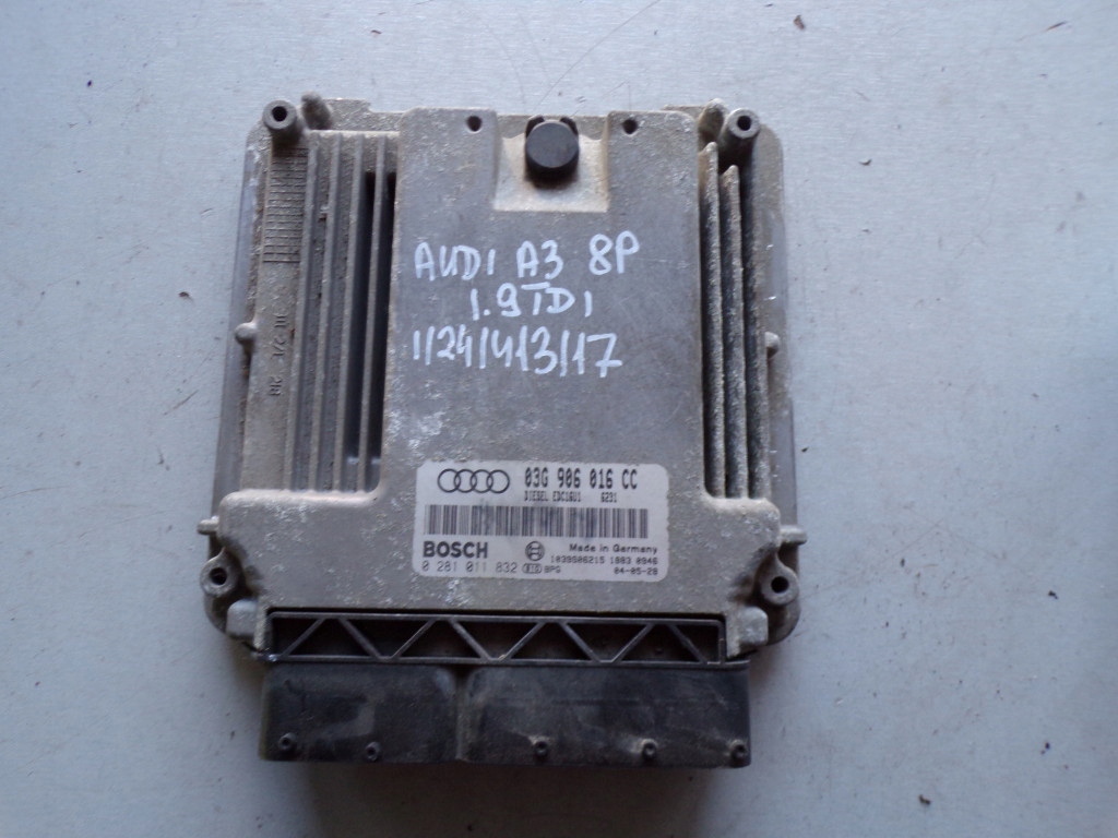фото №1, Бортовий комп'ютер audi a3 8p 03g906016cc