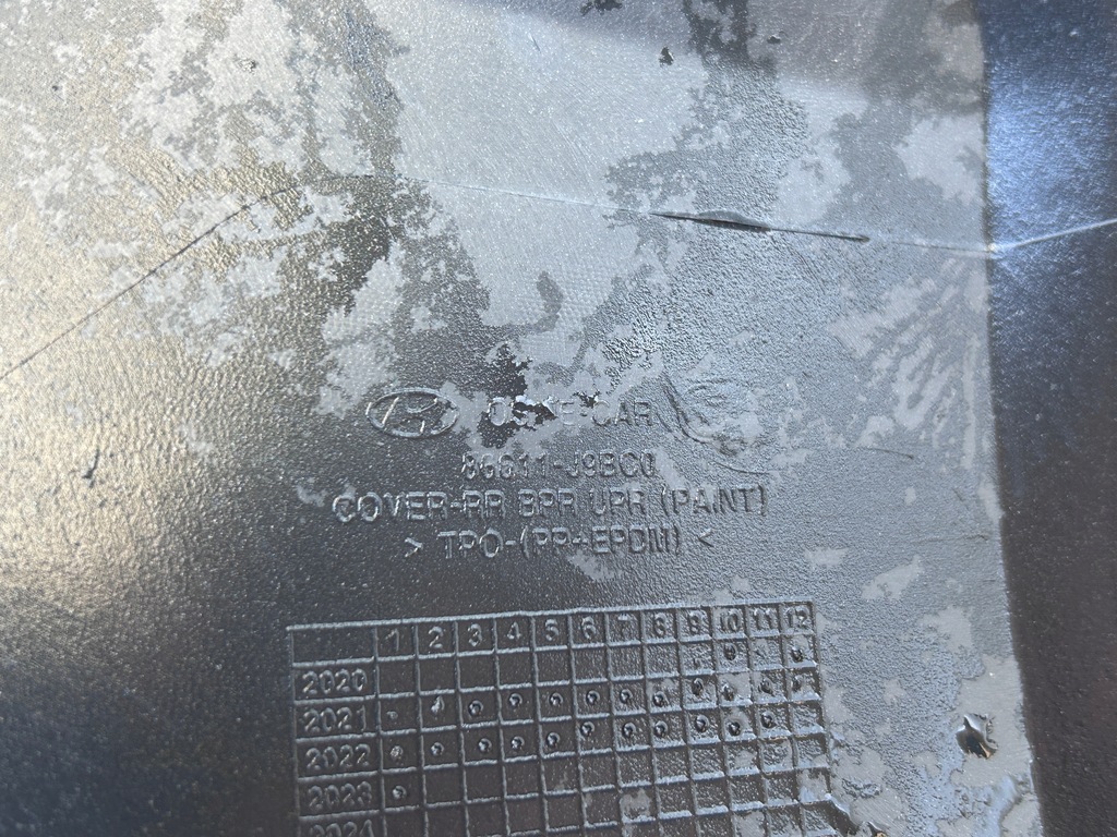 фото №14, Hyundai kona lift 20-23 бампер задня оригінал 86611-j9bc0