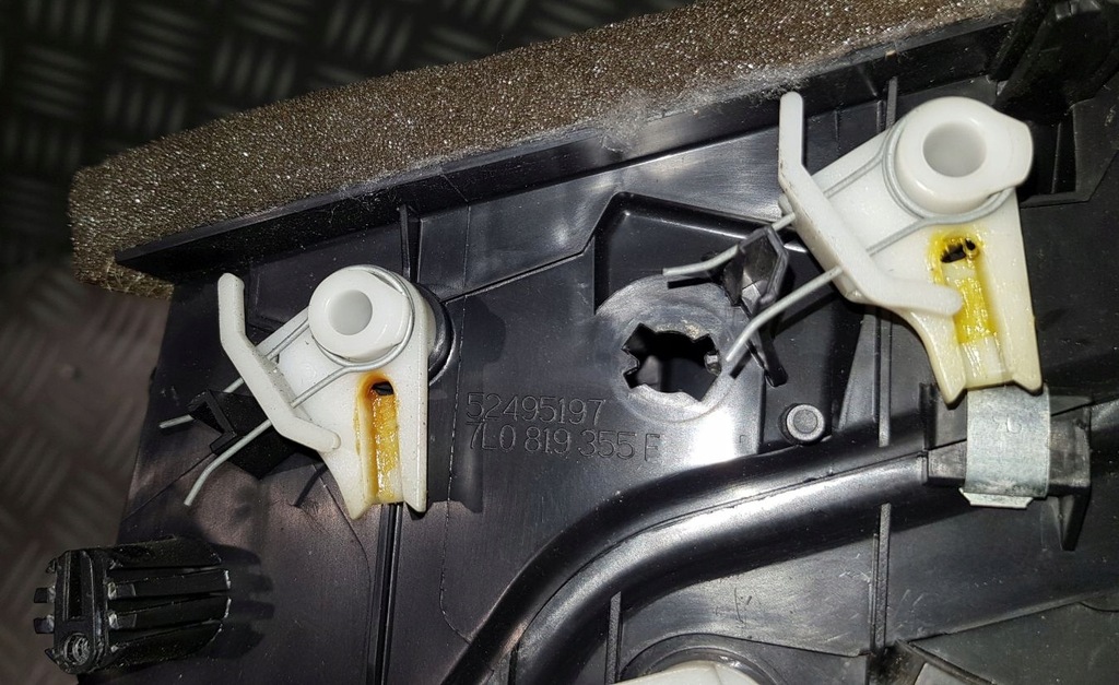 фото №6, Audi q7 4l крышки регуляторы воздуха отопителя