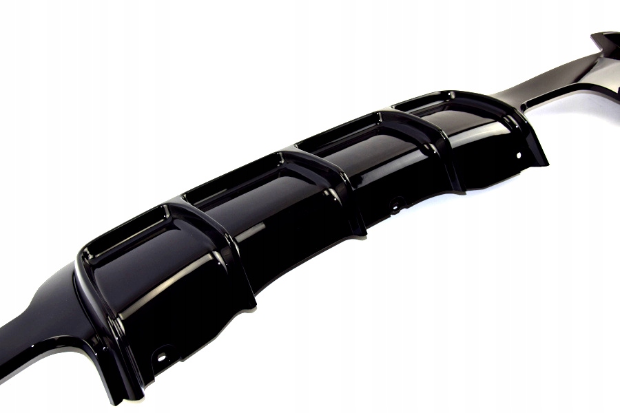 фото №15, Диффузор бампера заднего do bmw 4 f32 f33 f36 спойлер abs глянцевый sobmart