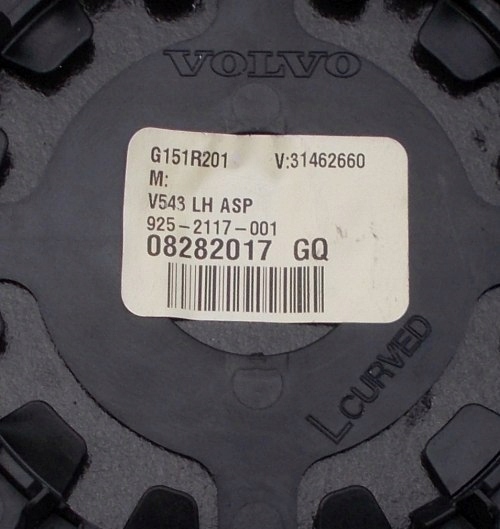 фото №3, Volvo xc60 ii 2017- фотохромний лівий вкладиш