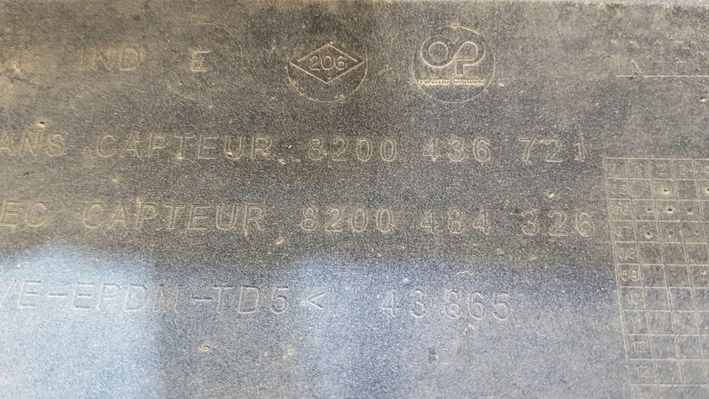 фото №2, Бампер задня задній renault megane ii hb