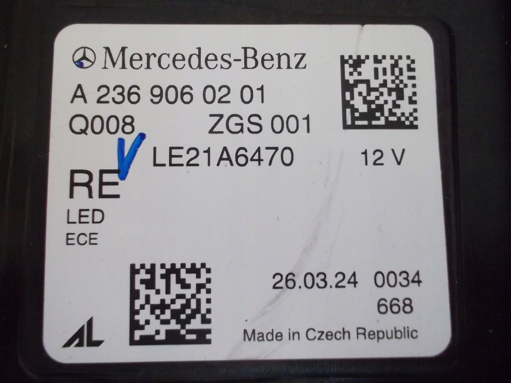 фото №14, Mercedes cle coupe 236 w236 c236 фари лампи digital light повний