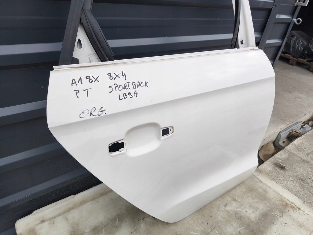 фото №13, Дверь правый задняя audi a1 8x 8x4 sportback lb9a оригинал !!!