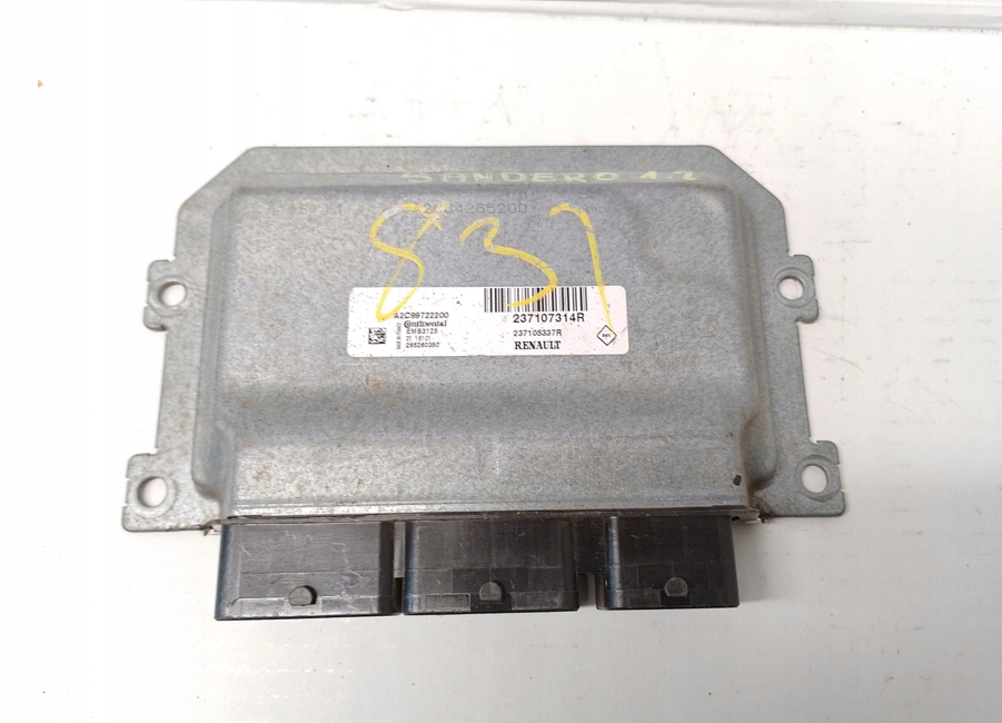 фото №1, Бортовой компьютер двигателя 237107314r dacia renault