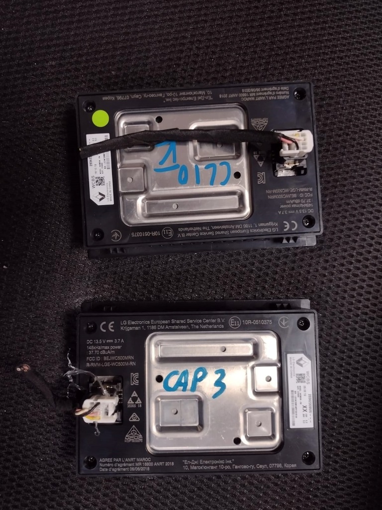 фото №9, Зарядное устройство индукционная renault clio v espace v zoe 283423095r состояние jak новый