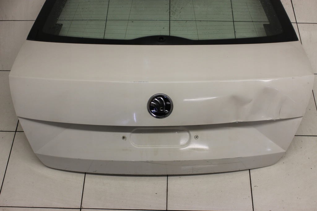 фото №4, Крышка багажника + стекло задняя багажника octavia iii hb 2012r-