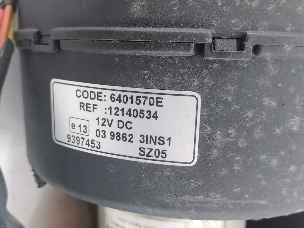 фото №9, Вентилятор обдув, повітродувка mercedes sprinter w906 12140534 6401570e