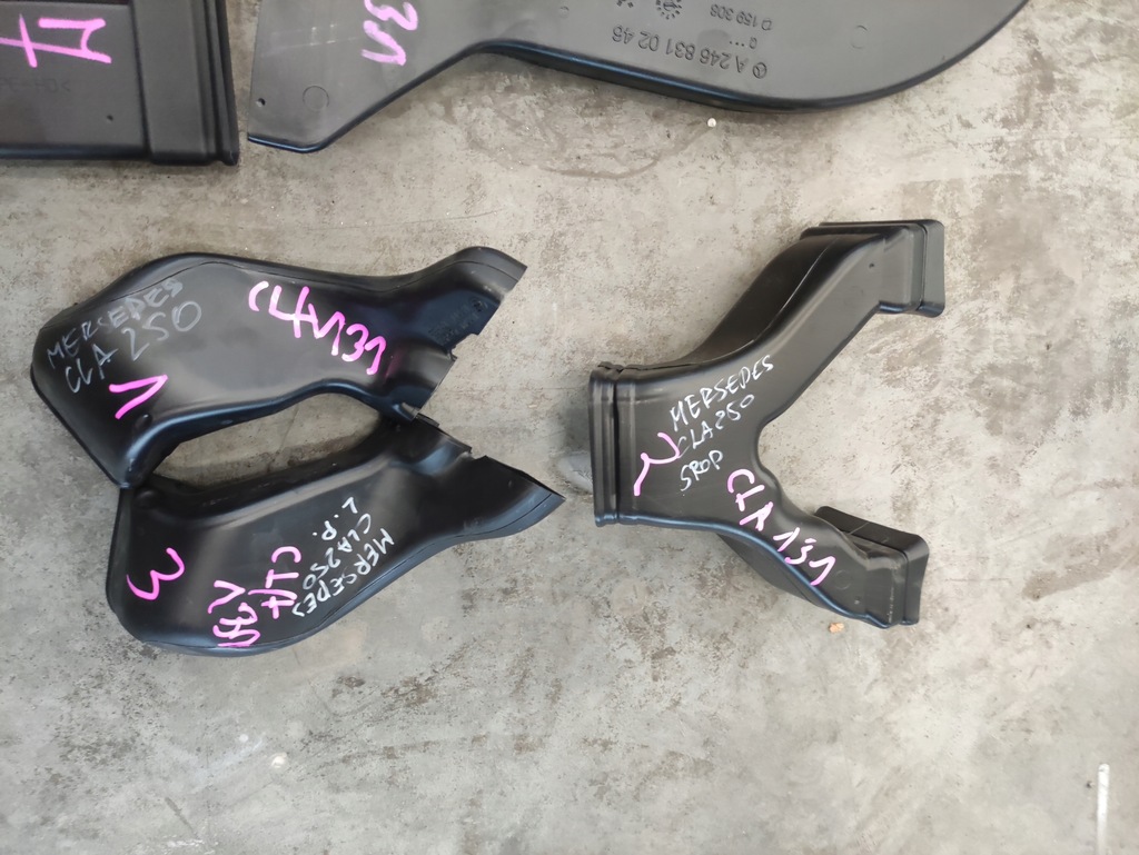 фото №6, Mercedes cla w117 usa туннели каналы воздуха