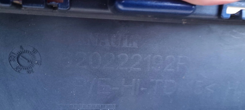 фото №16, Renault captur ii 2019- бампер перед оригинал a500